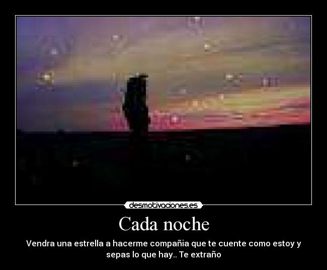 Cada noche -