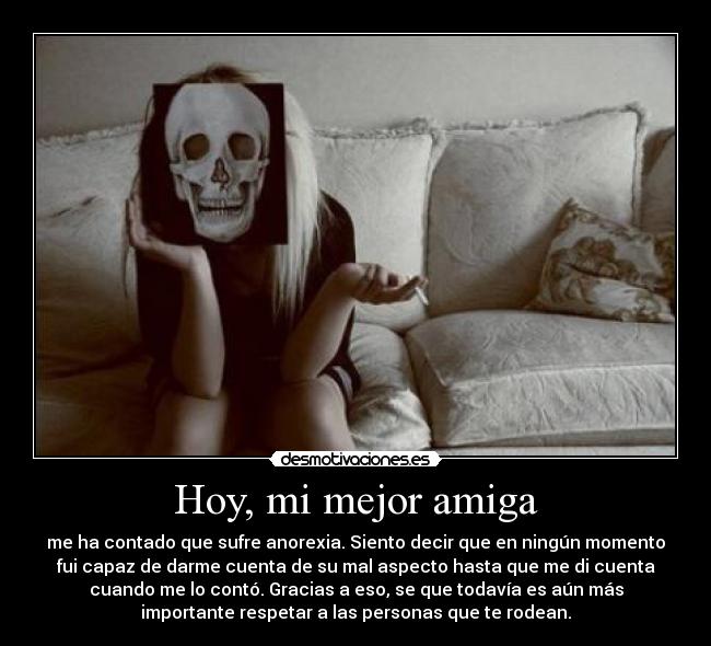 Hoy, mi mejor amiga -