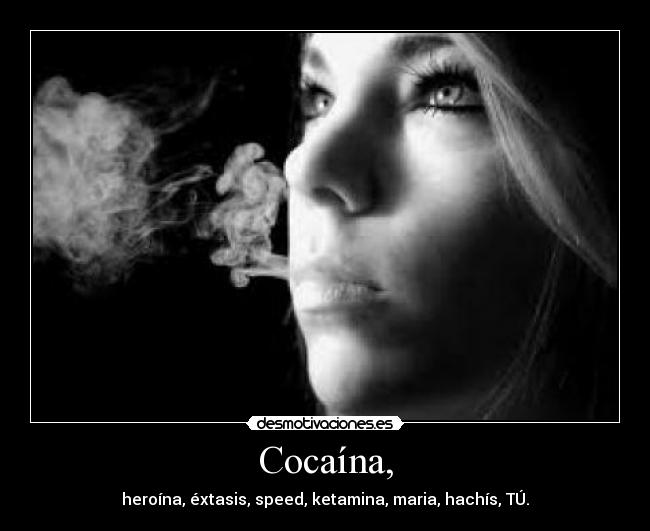 Cocaína, - 
