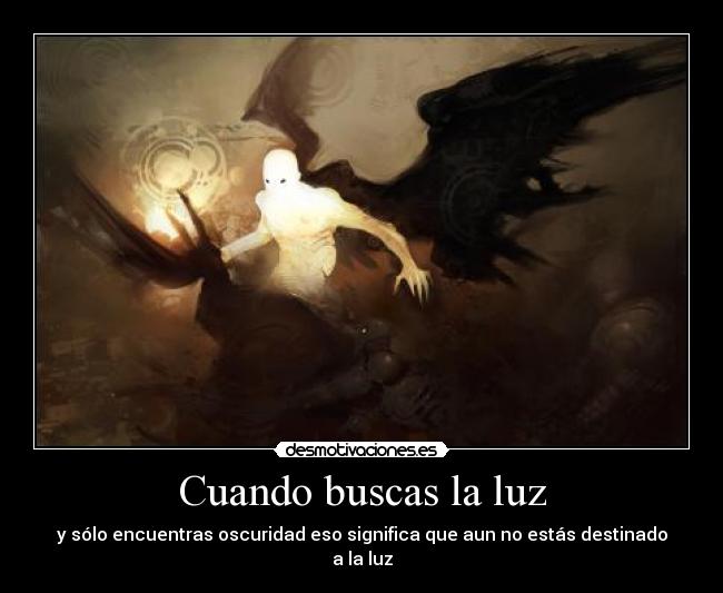 Cuando buscas la luz - 