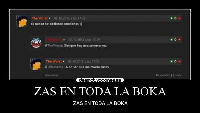 ZAS EN TODA LA BOKA - ZAS EN TODA LA BOKA