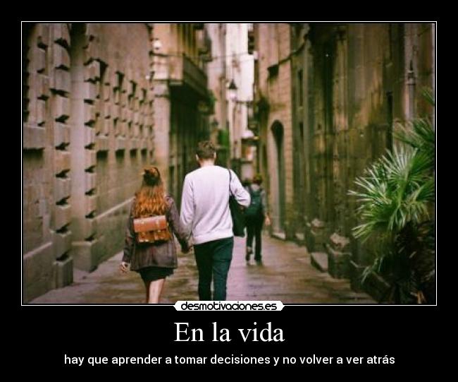 En la vida -