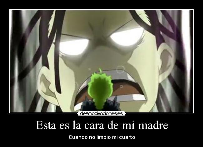 carteles madre anime otaku fullmetalalchemist desmotivaciones