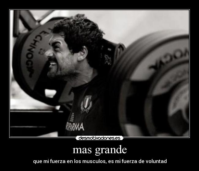 mas grande - 