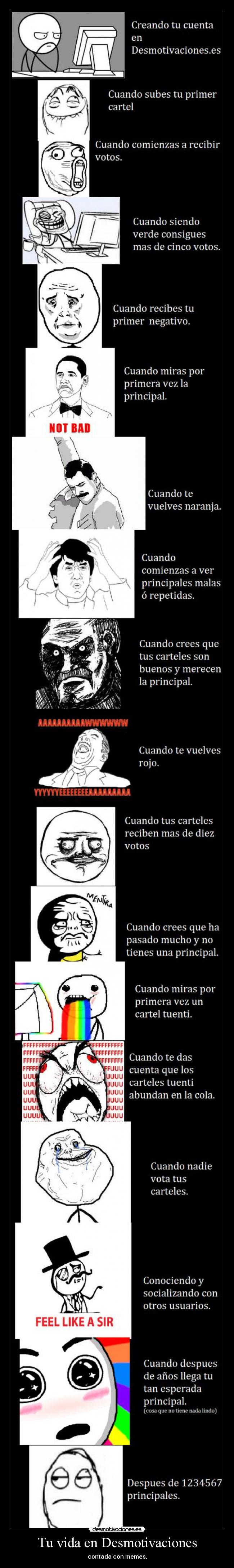 Tu vida en Desmotivaciones - 