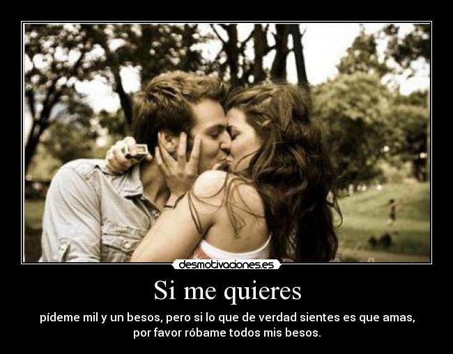 Si me quieres - 
