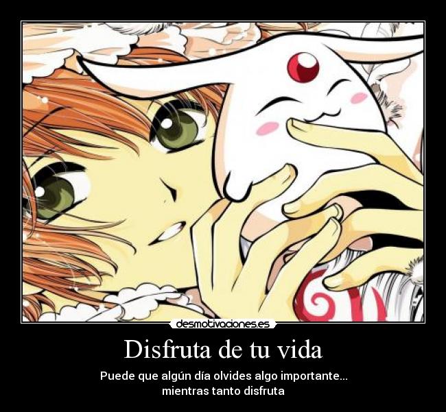 Disfruta de tu vida -