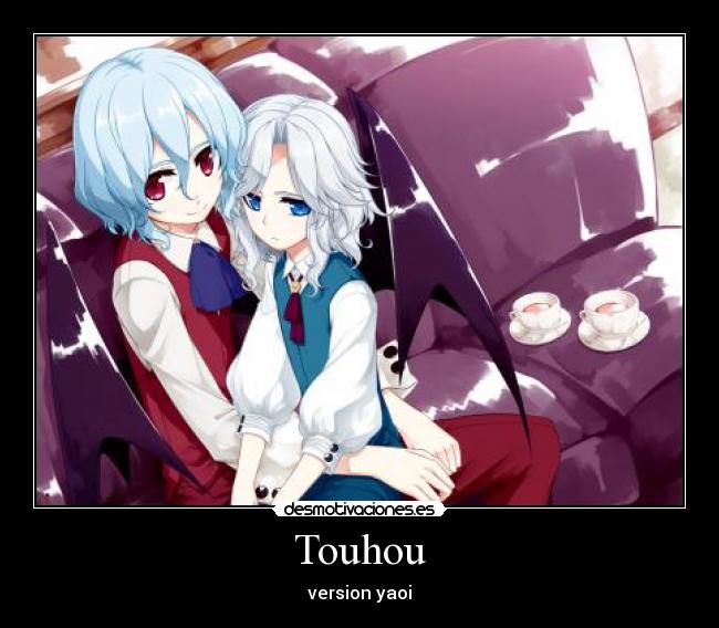 Touhou - version yaoi