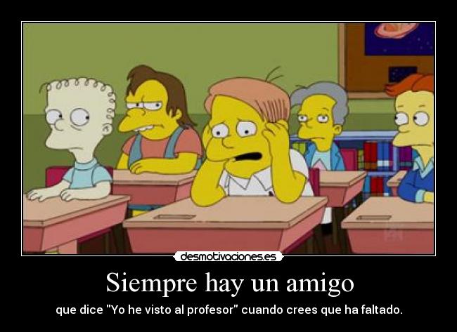 Siempre hay un amigo - 