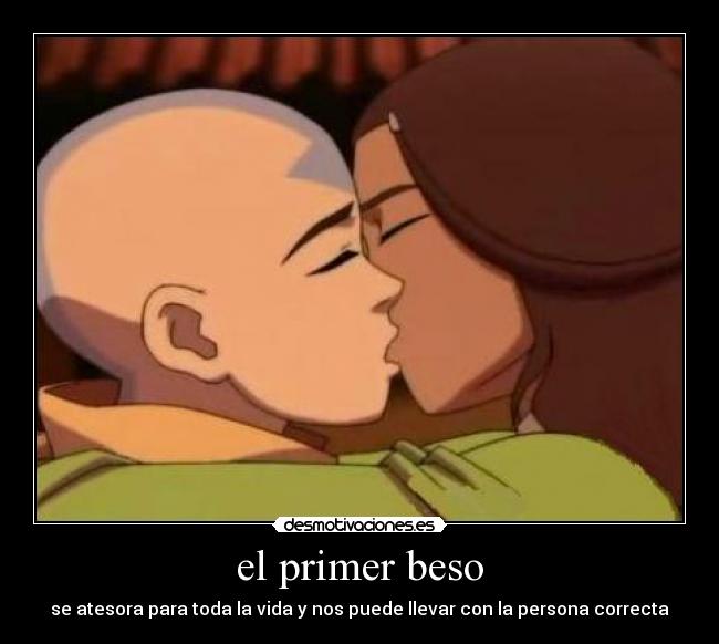 el primer beso -
