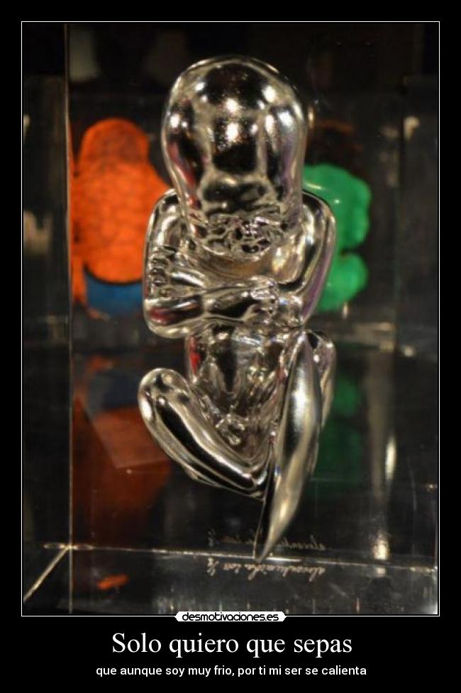 Solo quiero que sepas - 