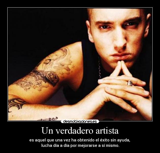 Un verdadero artista -