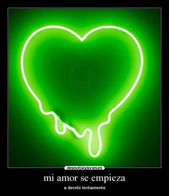mi amor se empieza - 