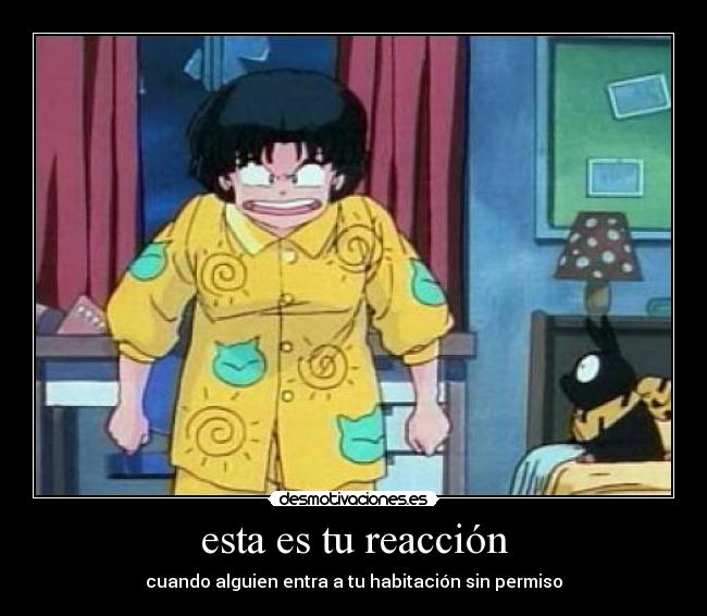 esta es tu reacción -