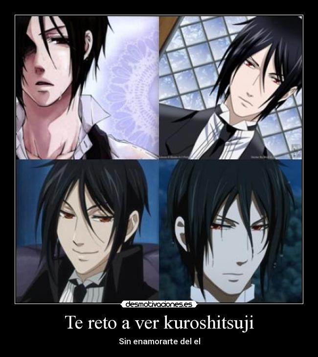 Te reto a ver kuroshitsuji -