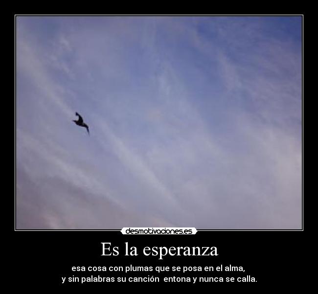 Es la esperanza - 
