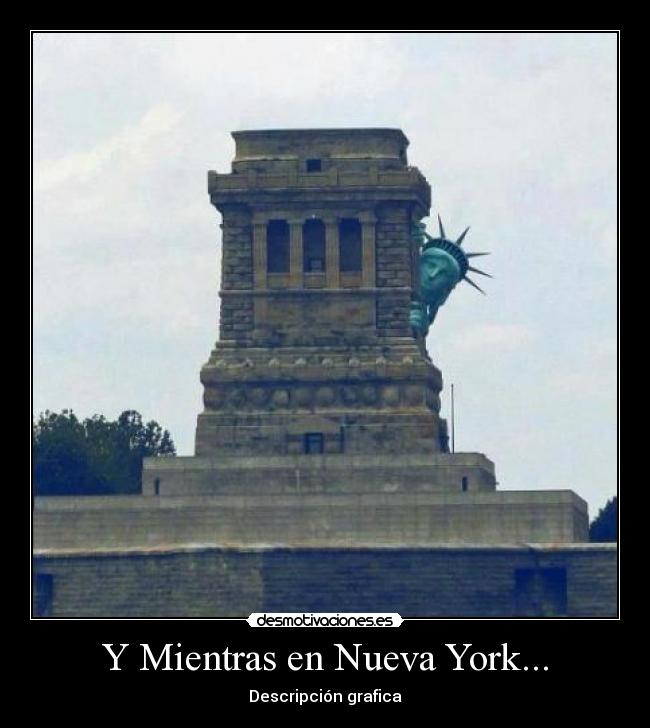 Y Mientras en Nueva York... - Descripción grafica