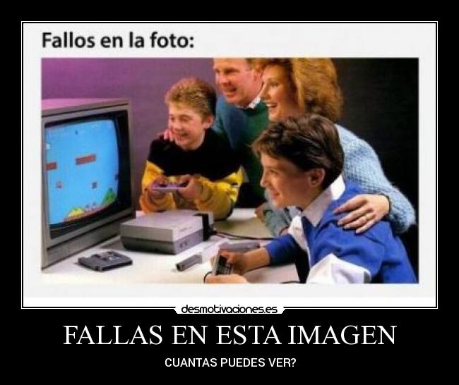 FALLAS EN ESTA IMAGEN -