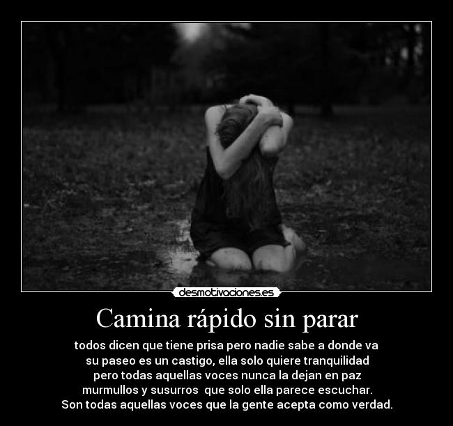 Camina rápido sin parar - 
