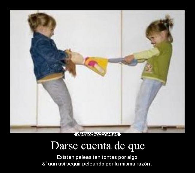 Darse cuenta de que - 