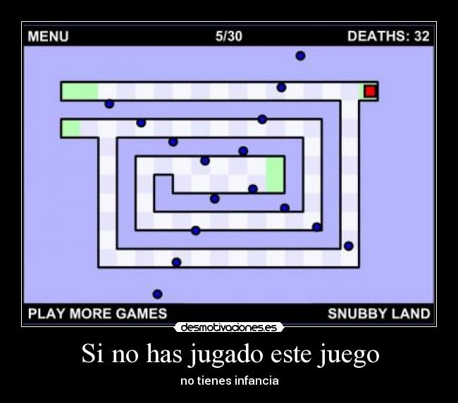 Si no has jugado este juego - no tienes infancia