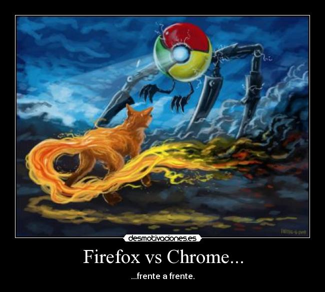 Firefox vs Chrome... -