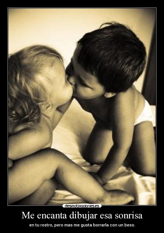 Me encanta dibujar esa sonrisa -