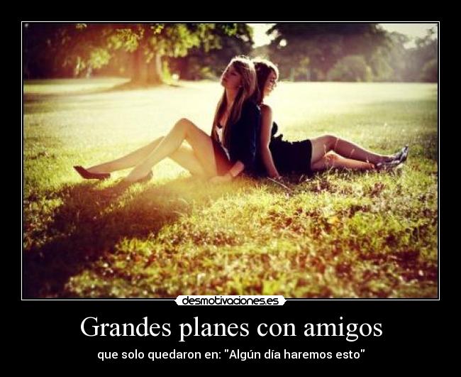 carteles amigos los planes que nunca sucedieron desmotivaciones