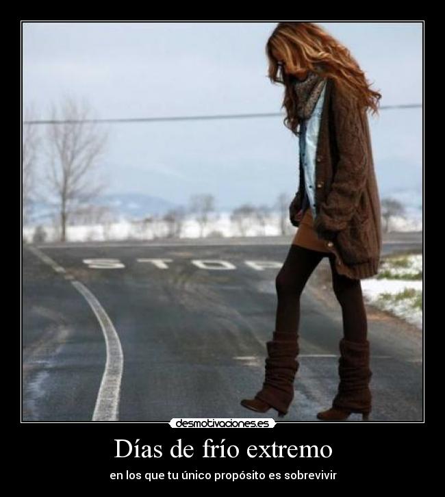Días de frío extremo -