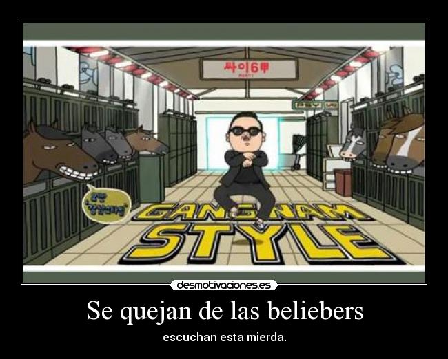 Se quejan de las beliebers -
