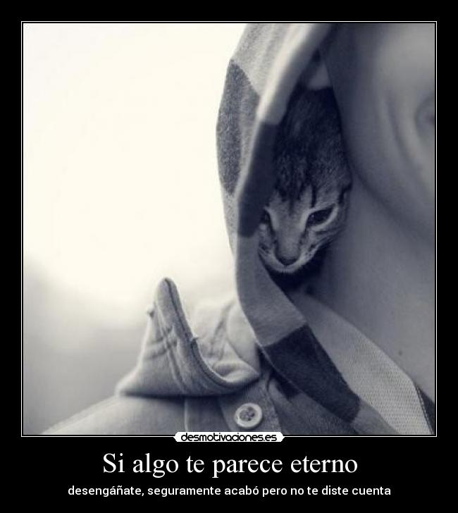 Si algo te parece eterno - 