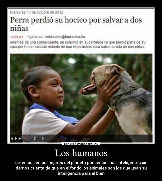 Los humanos -