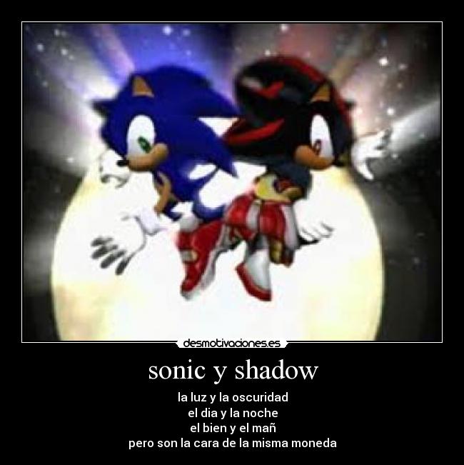 sonic y shadow -