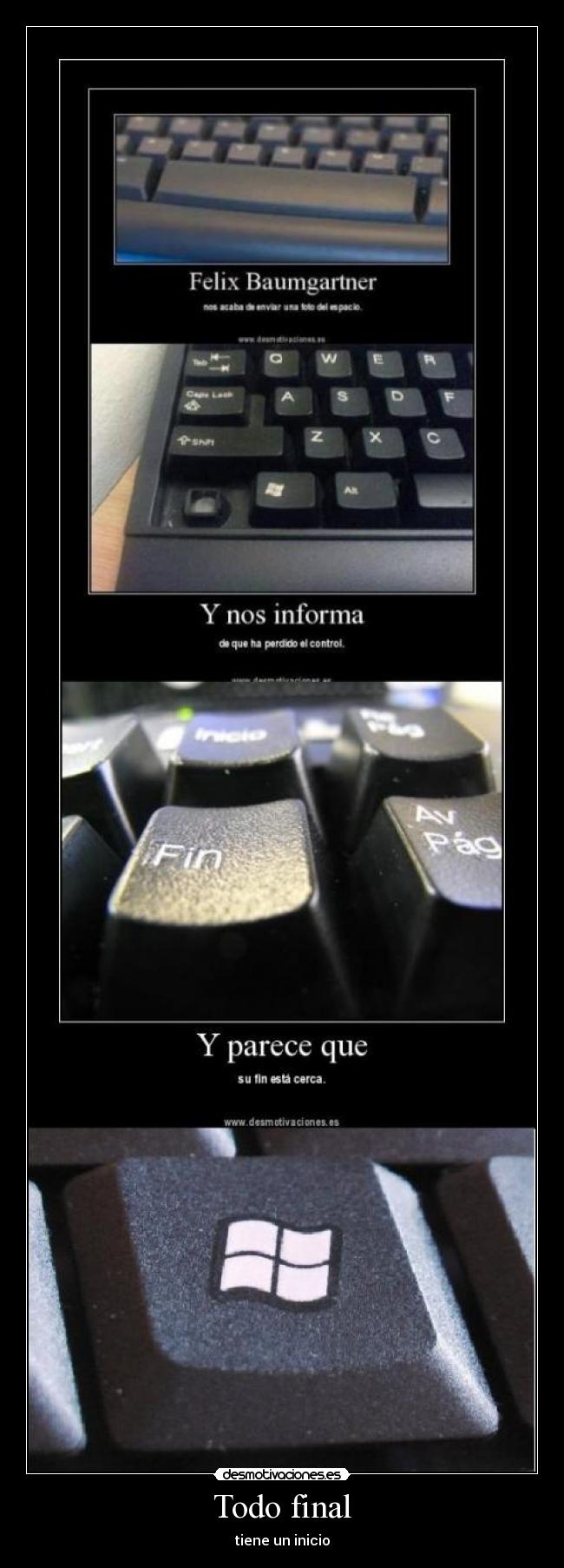 Todo final - tiene un inicio