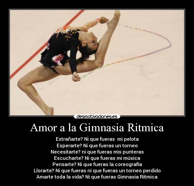 Amor a la Gimnasia Ritmica -