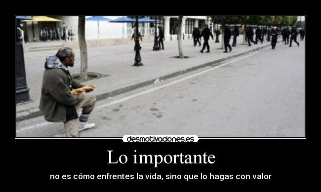 Lo importante -