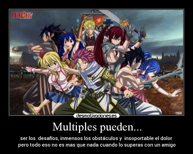 Multiples pueden... -