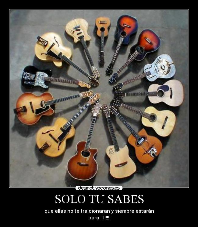 SOLO TU SABES - 