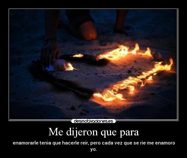 Me dijeron que para - 