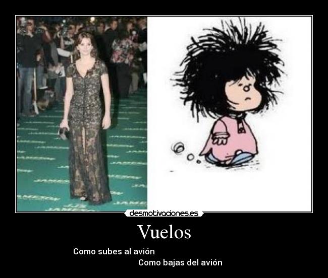 Vuelos - Como subes al avión                                                                   Como bajas del avión