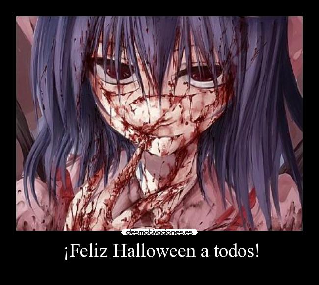 ¡Feliz Halloween a todos! -