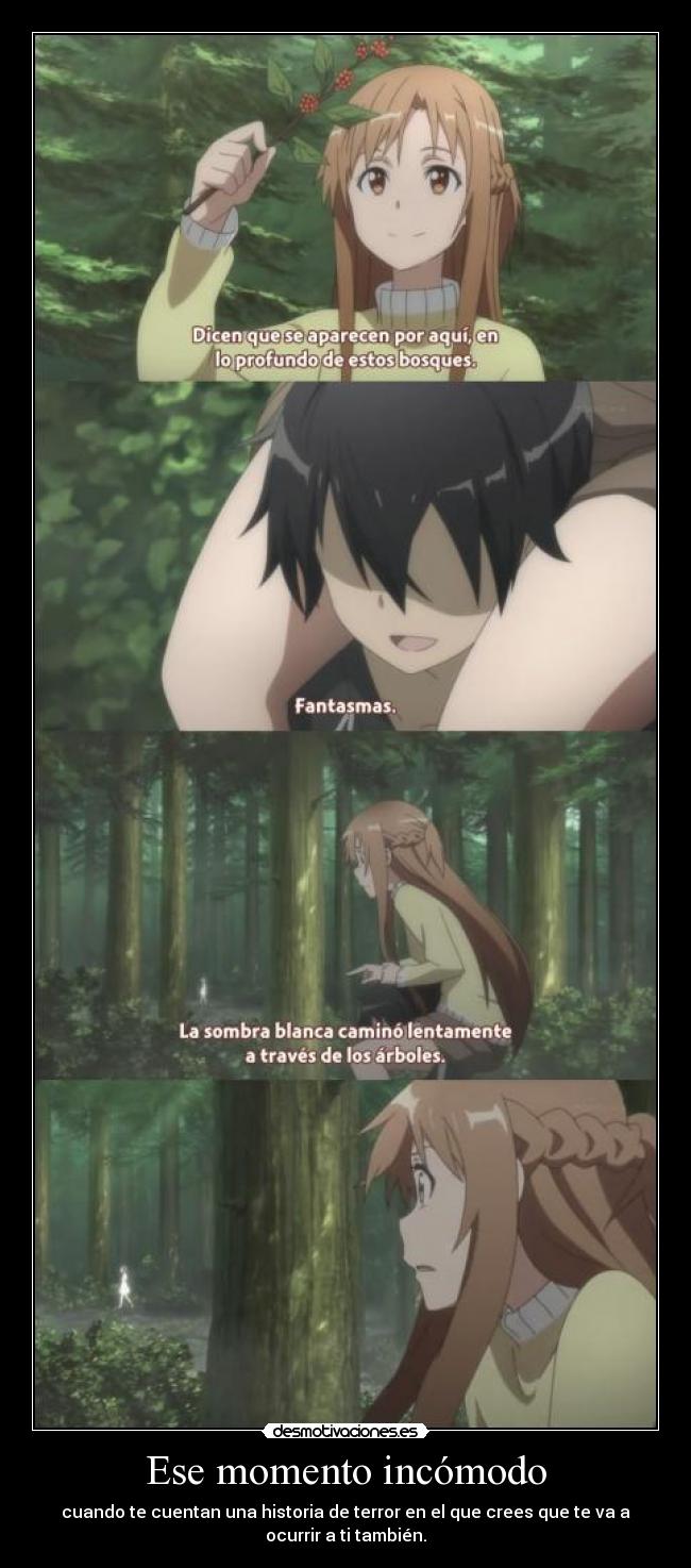 Ese momento incómodo -