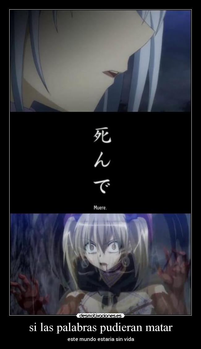 si las palabras pudieran matar - 