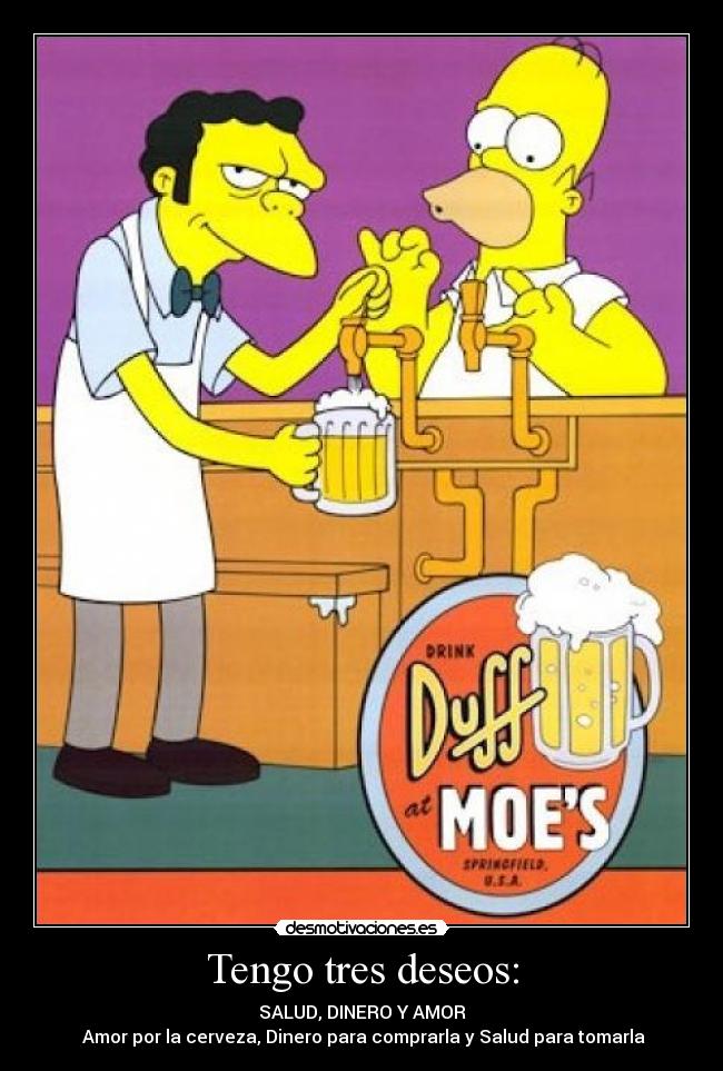 Tengo tres deseos: - 