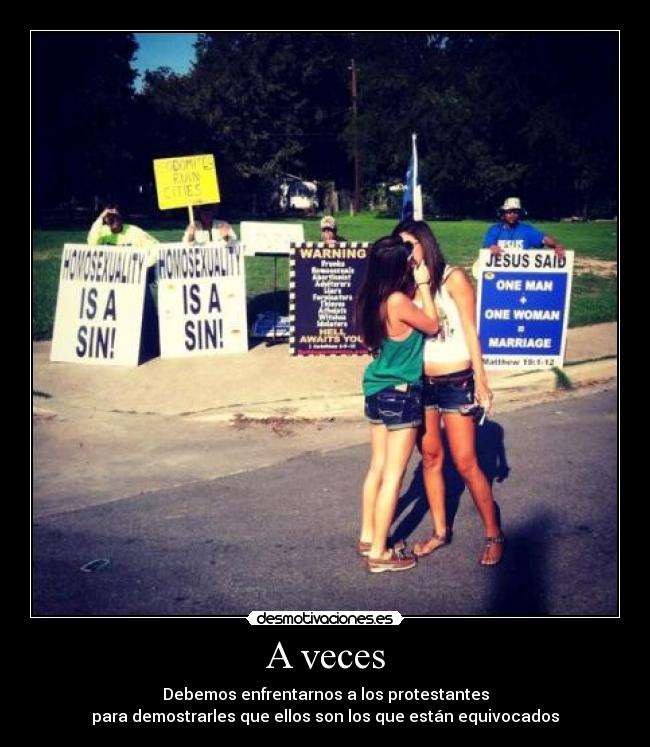 A veces -