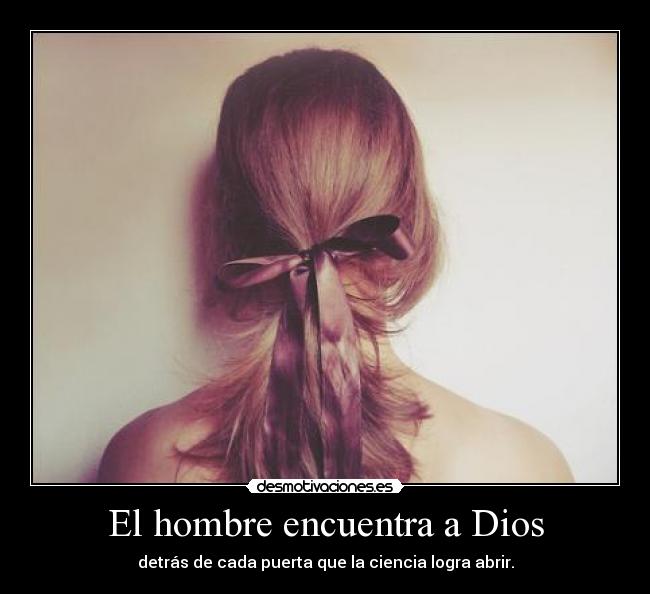 El hombre encuentra a Dios -