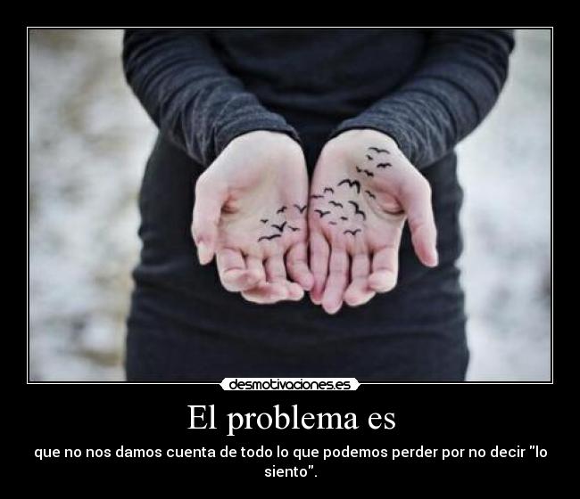 El problema es -