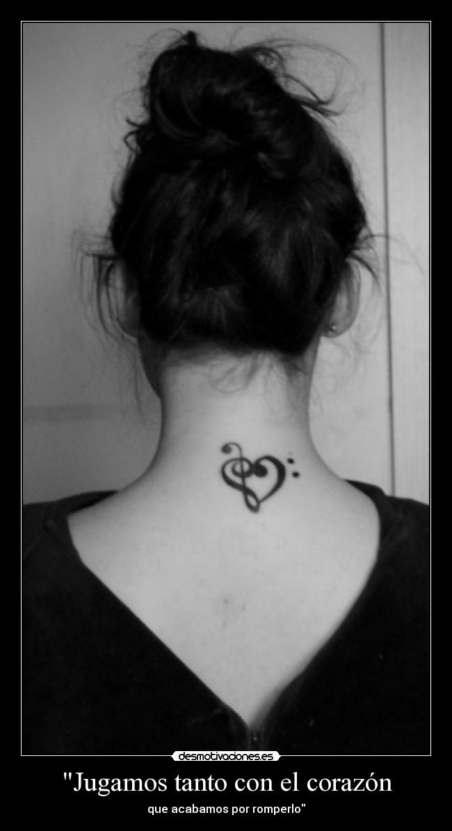Jugamos tanto con el corazón - que acabamos por romperlo