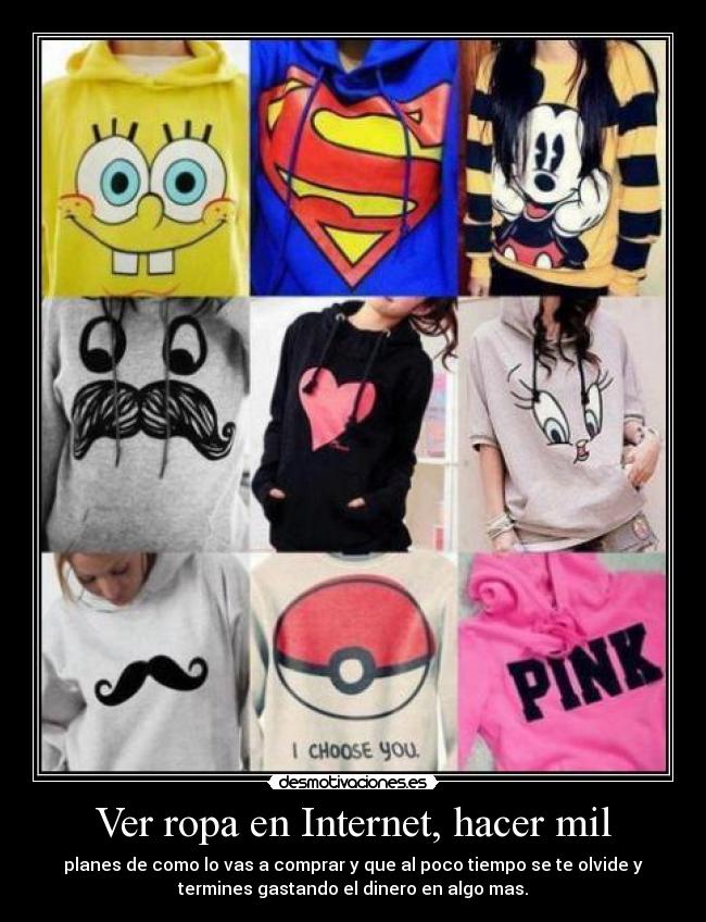 Ver ropa en Internet, hacer mil - 