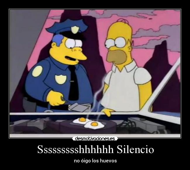 Ssssssssshhhhhh Silencio -